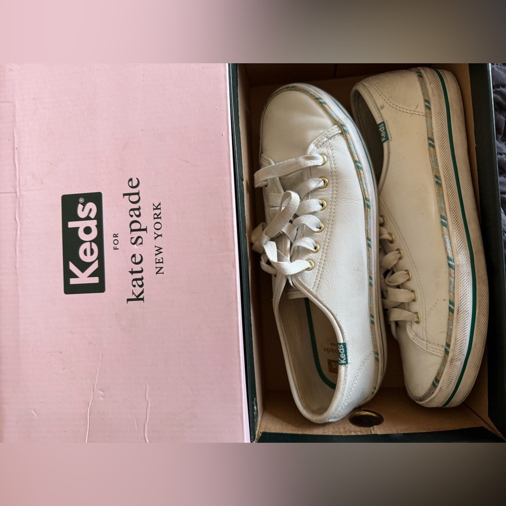 Keds for Kate Spade White Women's Sneakers